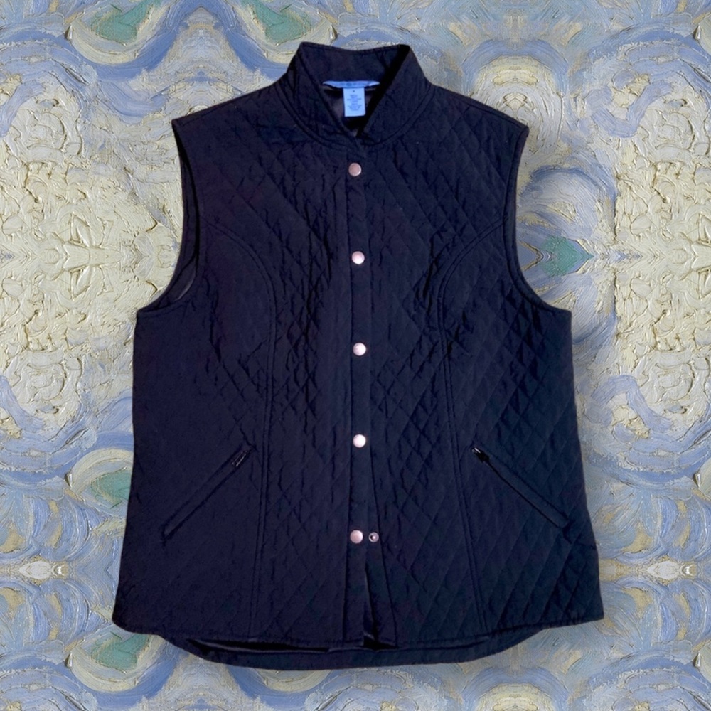 DULUTH TRAINING CO BLACK PUFFER VEST